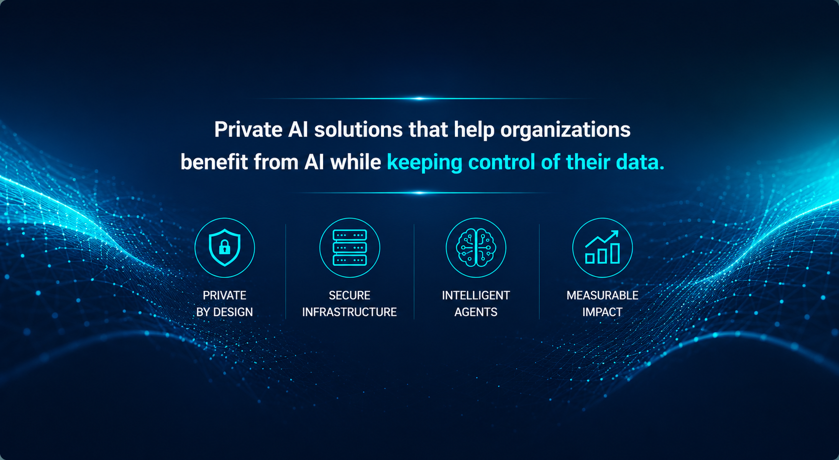 Qentro private AI solutions banner